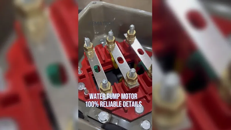 Details of Our Water Pump Motor