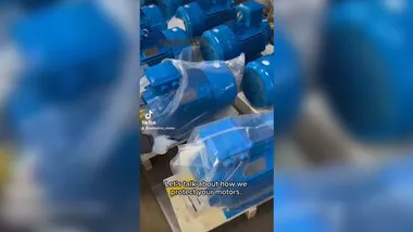 How We Protect Motors For Shipment